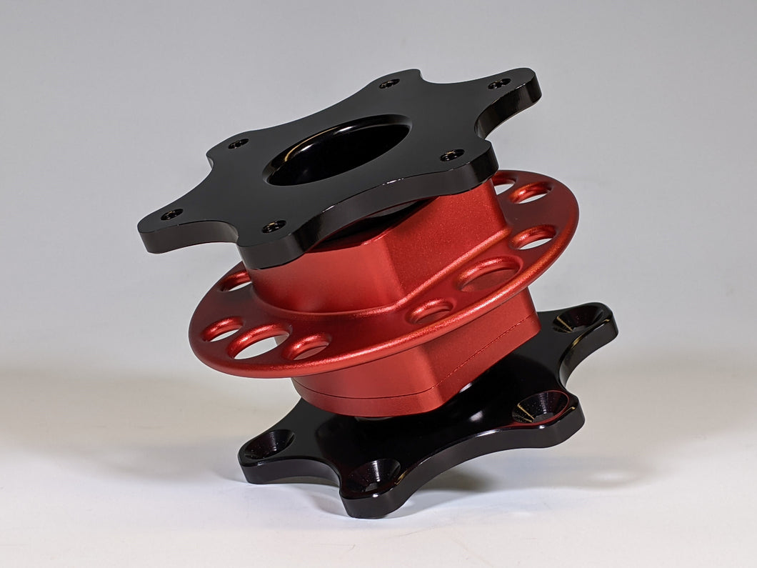 Quick Release Steering Hub- Red