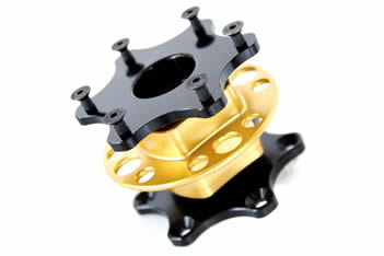 Quick Release Steering Hub- Gold