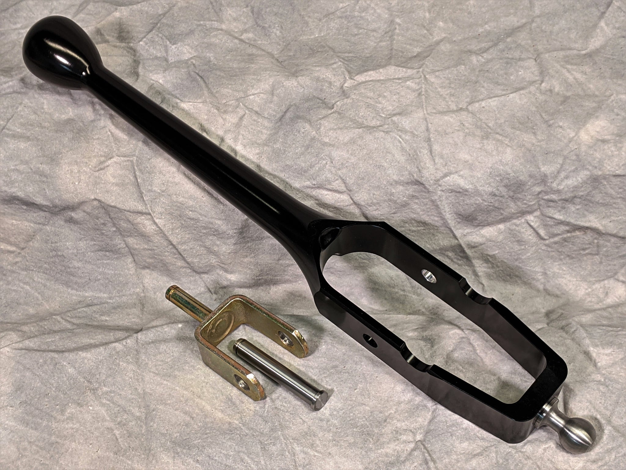 964/ 993 Billet Aluminum Short Shifter/ Integrated Knob- Black